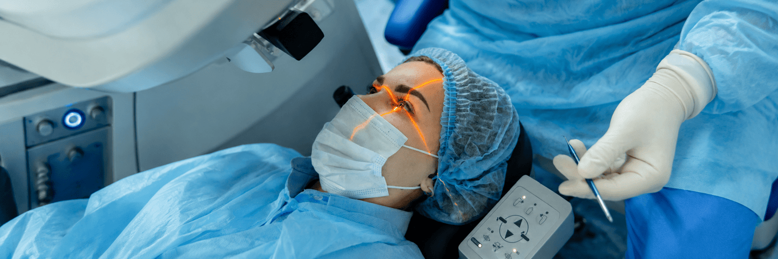 Laser eye surgery